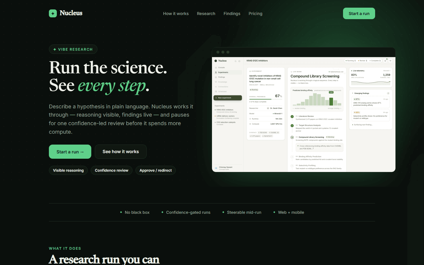 Nucleus - AI Research Console