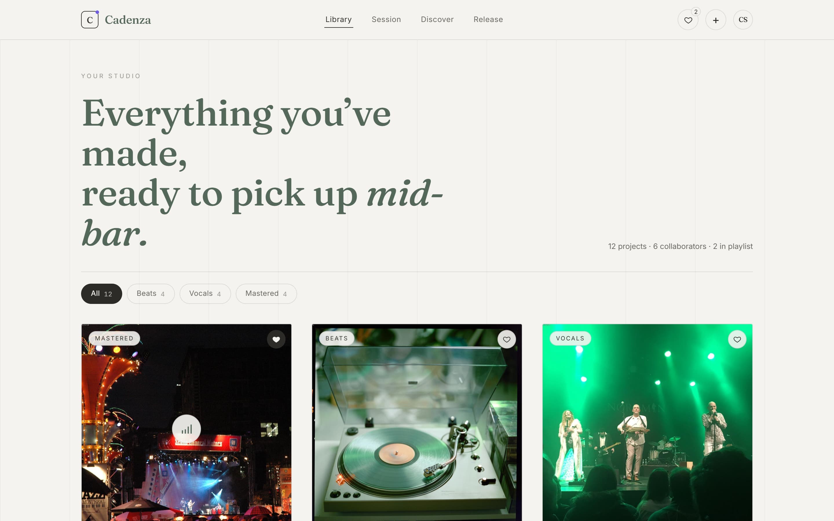 Cadenza — AI Music Studio