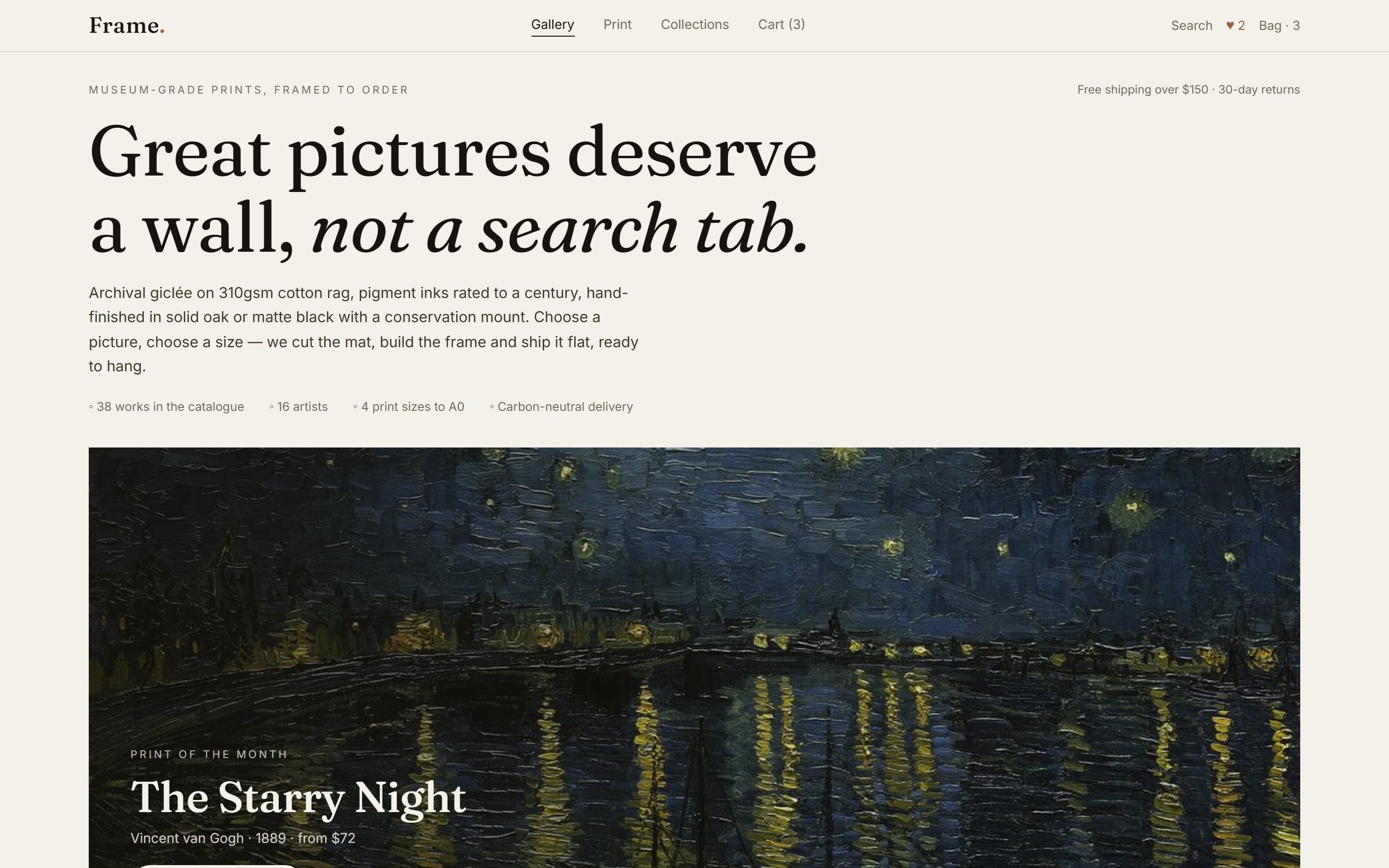 Frame — Art Prints