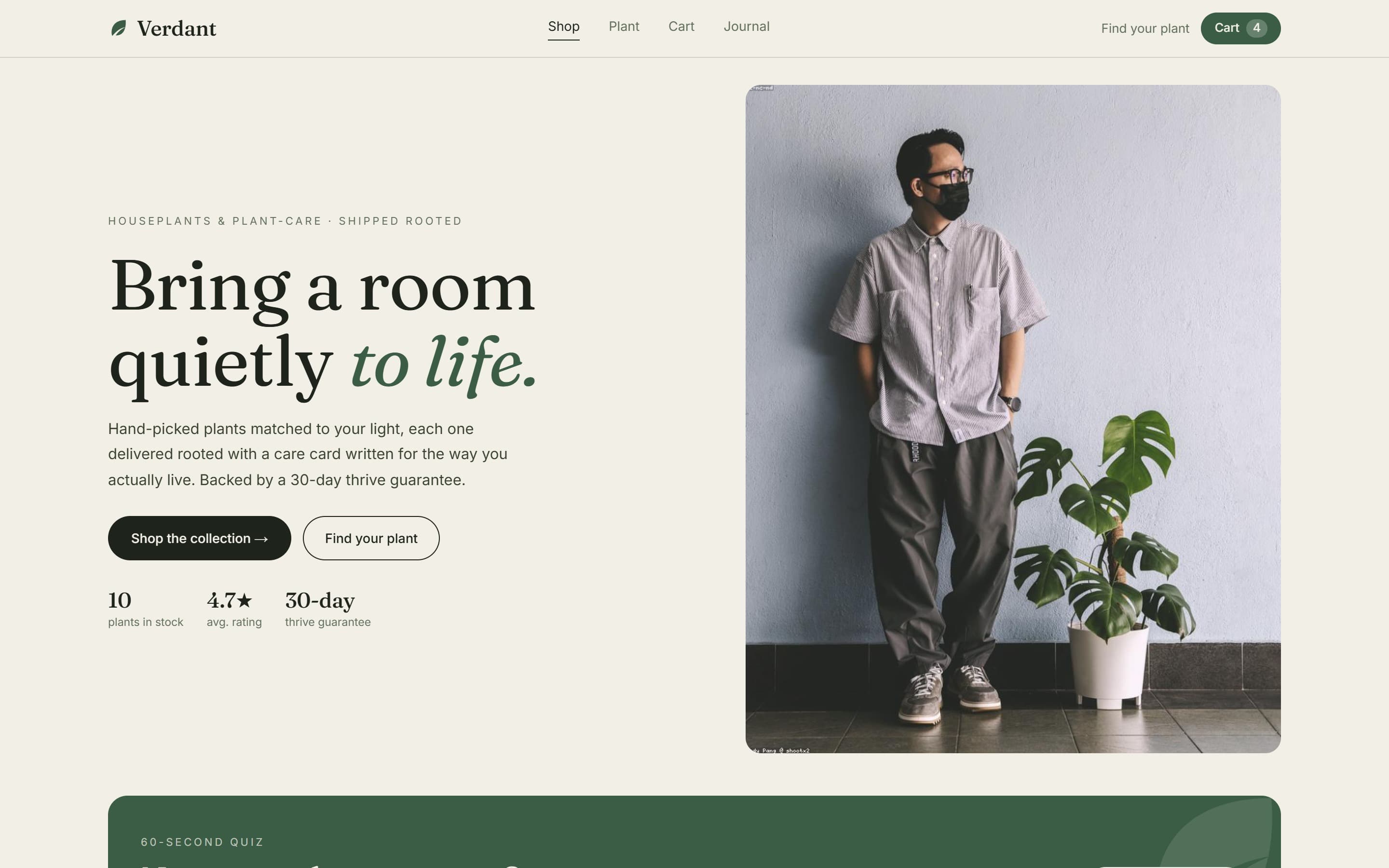 Verdant — Plant Shop